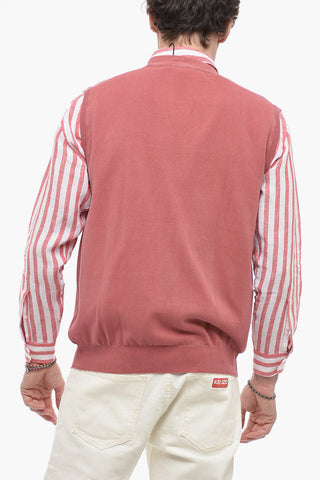 Cardigan Smanicato Collo A V
