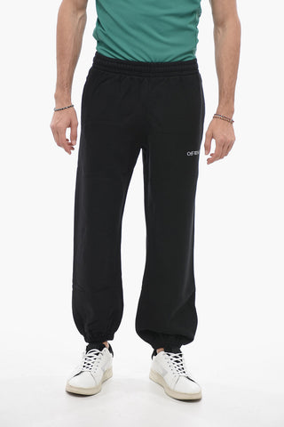 Fleece Joggers with CARAVAGGIO ARROW Print