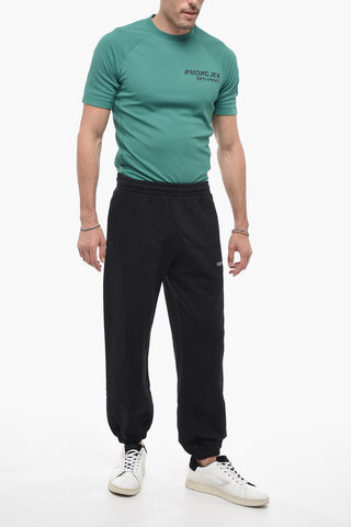 Fleece Joggers with CARAVAGGIO ARROW Print