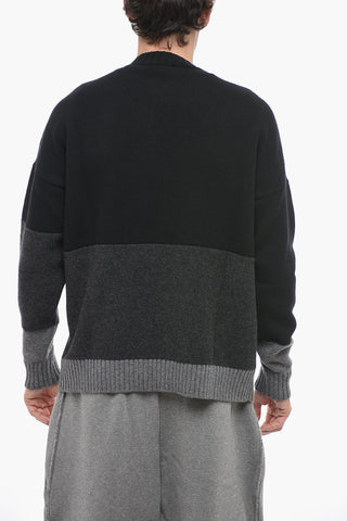 PERMANENT Virgin Wool COLOR BLOCK Pullover