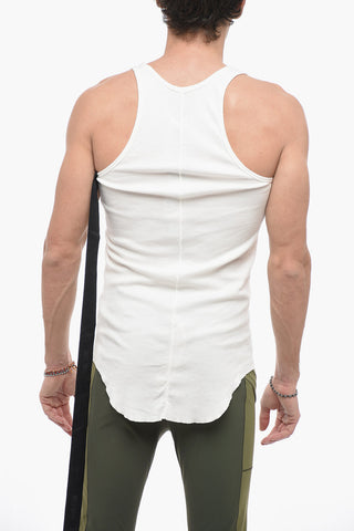 DRKSHDW Asymmetric Tank Top with Self-tie Detail