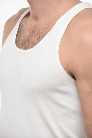 DRKSHDW Asymmetric Tank Top with Self-tie Detail
