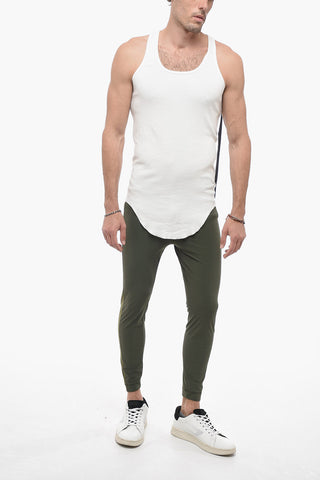 DRKSHDW Asymmetric Tank Top with Self-tie Detail