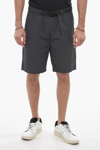 Nylon I KNOW Shorts with Industrial Belt