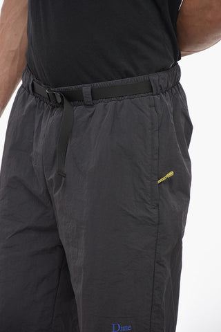 Nylon I KNOW Shorts with Industrial Belt