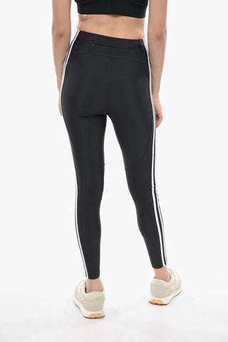 ADIDAS Leggings Piping in Tessuto Stretch con Tasca Posteriore