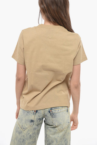 T-Shirt Girocollo in Cotone
