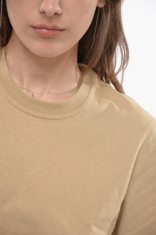 T-Shirt Girocollo in Cotone