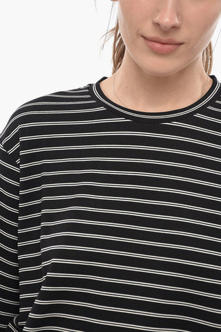 LEISURE T-shirt Girocollo AFONE A Righe