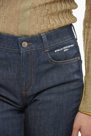 Flared Leg Dark Washed Denims 31cm