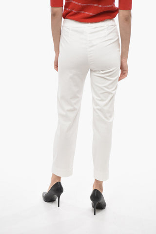 LEISURE Cotton Blend TERRENO Panys with Elastic Waistband