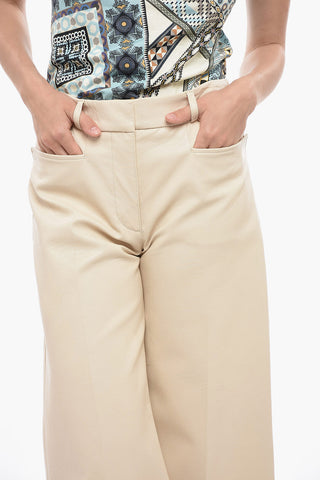 SKIN FREE SKIN Eco-leather Gaucho Pants