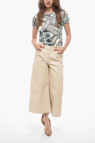 SKIN FREE SKIN Eco-leather Gaucho Pants