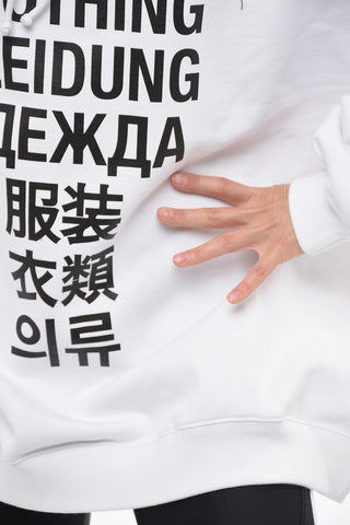 Printed Brushed Cotton UNISEX Hoodie