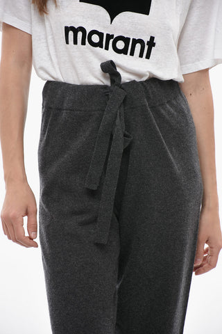Drawstring Waist Cashmere WISPER Pants