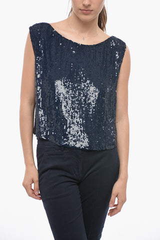 Sequined GUMMY Top