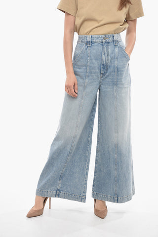 Maxi Pockets Wide Leg Jeans 40cm