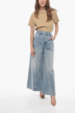 Maxi Pockets Wide Leg Jeans 40cm