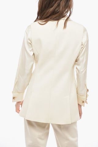 Gilet Doppiopetto PALLIDA in Lana Stretch