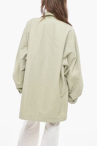 Cotton Blend UNISEX Parka with Concealed Closure