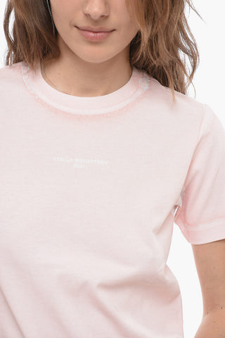 Crew Neck Tie Dye Cotton T-Shirt