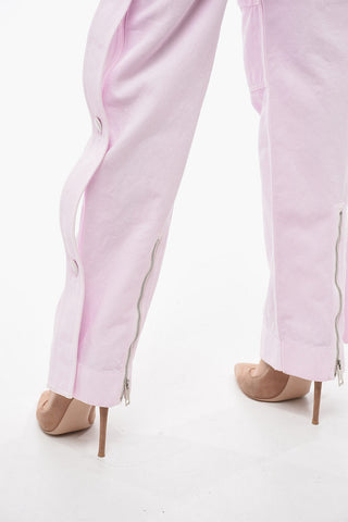 Pantaloni Cargo in Misto Cotone con Dettagli Removibili