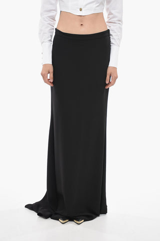 Silk Marmaid Skirt with Side Zip