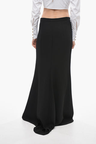 Silk Marmaid Skirt with Side Zip