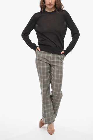 Crew Neck Pure Extrafine Cashmere Sweater