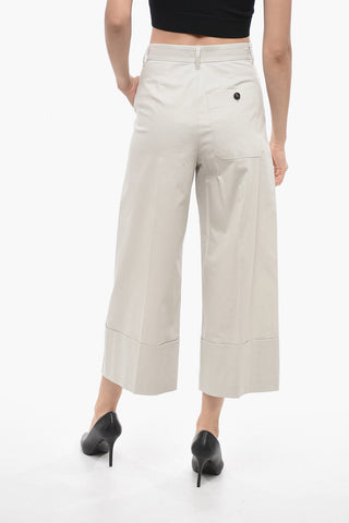 S Stretch Cotton PINA Gaucho Pants