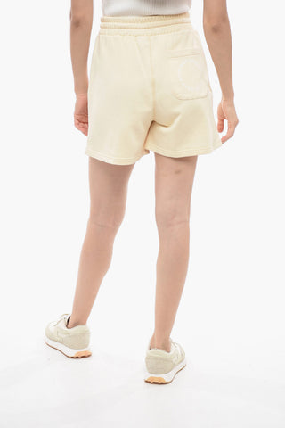 Double Pleat Cotton Shorts