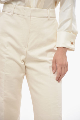 Pantaloni Palazzo CANALE con Chiusura Nascosta