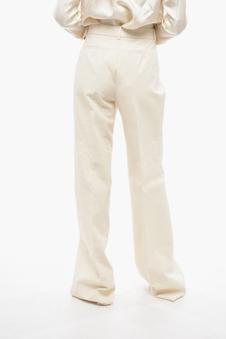 Pantaloni Palazzo CANALE con Chiusura Nascosta