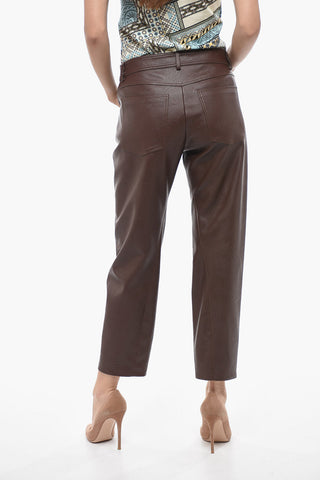 SKIN FREE SKIN Eco-leather 5 Pocket Pants