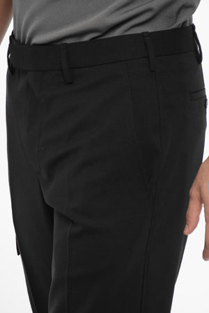 Skinny Fit Cargo Pants with Belt Loops