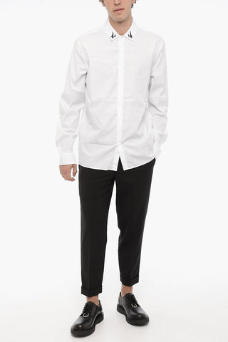 Popeline Cotton BOLT Slim Fit Shirt