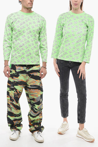 Long Sleeve Printed UNISEX Crew-neck T-Shirt
