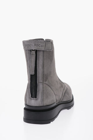 Anfibi WORK in Suede con Zip