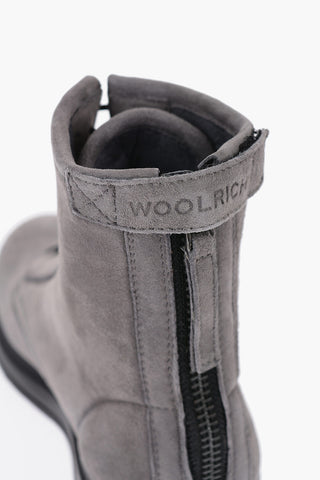 Anfibi WORK in Suede con Zip