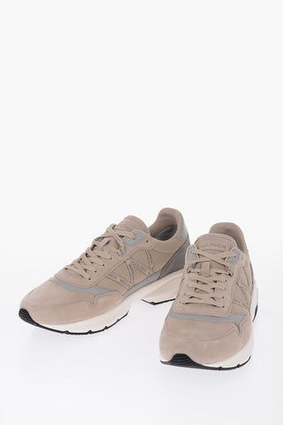 Sneakers Basse CITY RUNNER in Mesh e Suede con Dettagli Logati