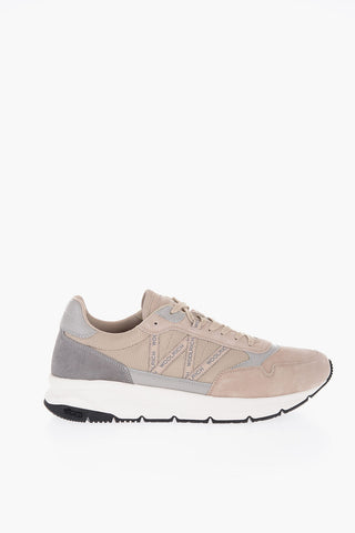 Sneakers Basse CITY RUNNER in Mesh e Suede con Dettagli Logati