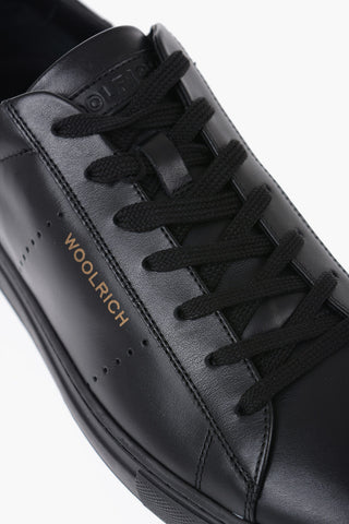 Leather ALL ROUND Low-Top Sneakers with Textured Leather Detail