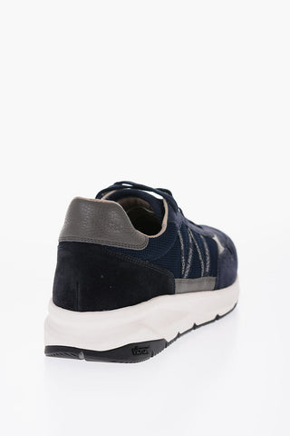 Sneakers Basse CITY RUNNER in Mesh e Suede con Dettagli Logati