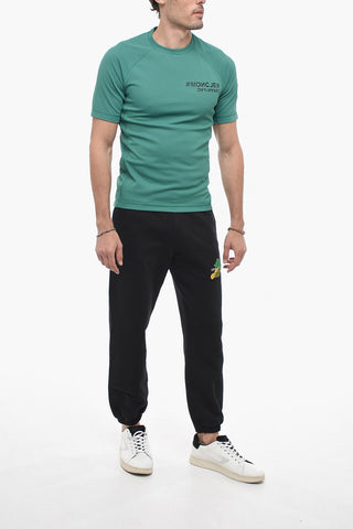 GRENOBLE Technical Fabric T-shirt with Embossed Logo