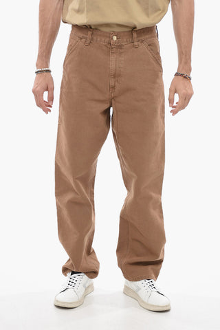 Relaxed Straight Fit SINGLE KNEE Jeans