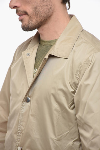SHIRT Back Printed Nylon Windbreaker Jacket