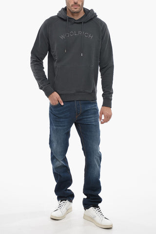 Patch Pocket Solid Color Hoodie