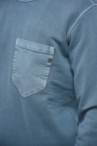 Crewneck Sweater With Breast Pockets