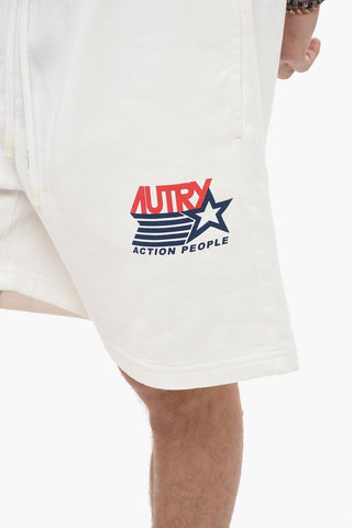 Brushed Cotton ICONIC Jogger Shorts