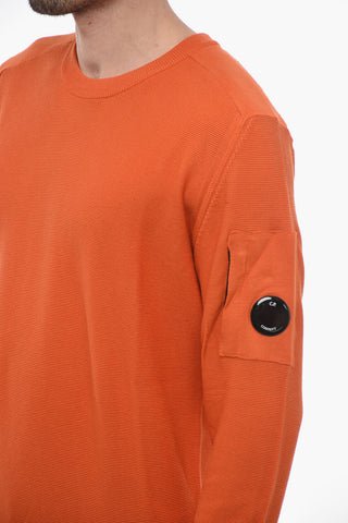 Pullover Girocollo In Cotone